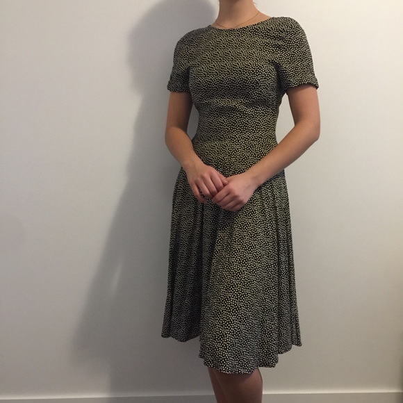 H&M black & white polka dot dress - Picture 2 of 5